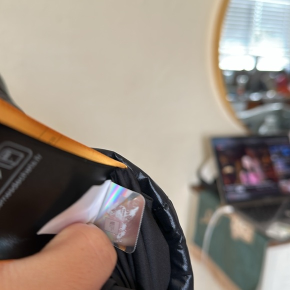 The North Face Women’s 2000 Retro Nuptse Jacket 700-fill down Black size S NWOT - Picture 7 of 16